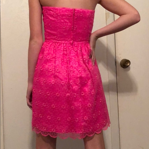 Lilly Pulitzer Peyton strapless silk organza dress - Picture 2 of 5